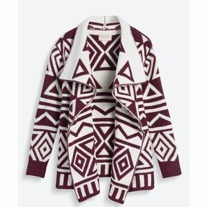Amarie Graphic Print Cardigan
